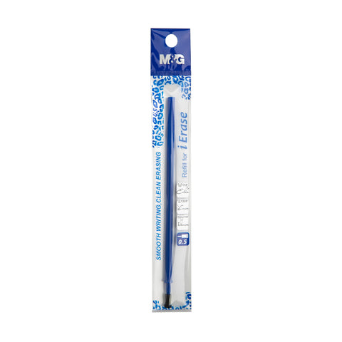 M&G iErase Erasable Gel Pen Refill Needle 0.5mm Blue AKR66202 (20pcs)