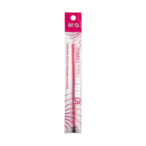 M&G iErase2 Erasable Gel Pen Refill 0.7mm Pink AKR67K25 (20pcs)