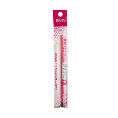 M&G iErase Erasable Gel Pen Refill 0.5mm Pink AKR67K26 (20pcs)