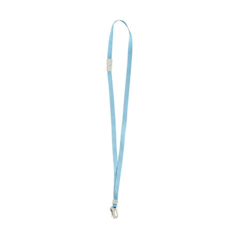 M&G ID Lanyard with Safety Lock 10mm Blue AWT92096 (12pcs)