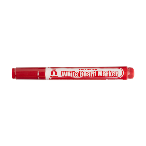 Crystal Whiteboard Marker Red C500 (12pcs)