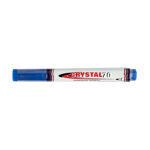 Crystal Permanent Marker Blue C70 (12pcs)