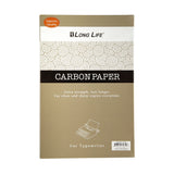 Long Life Carbon Paper 8.5"x13" Black CP80 (100sheets)