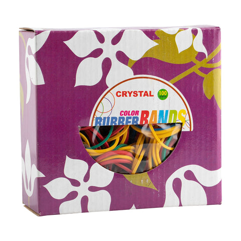 Crystal Rubber Band 100grams Assorted Colors CRB100 (1pc)