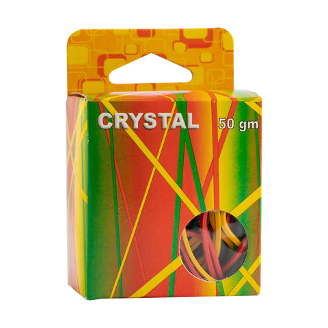 Crystal Rubber Band 50grams Assorted Colors CRB50 (1pc)