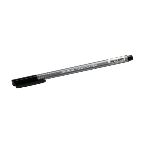 Crystal Fineliner Water Based Pen 0.4mm Black CW4 (12pcs)