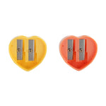 Crystal 2-Holes Sharpener Heart DS215 (48pcs)