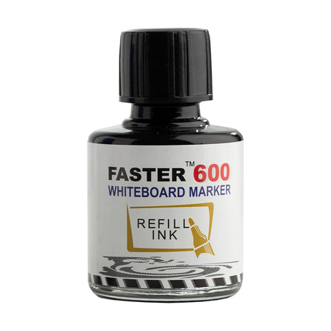 Faster Whiteboard Marker Refill Ink Black F600RF (12pcs)