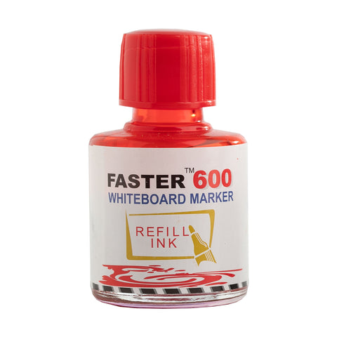 Faster Whiteboard Marker Refill Ink Red F600RF (12pcs)