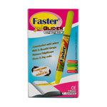 Faster Gel Glider Highlighter Yellow FGHP858 (12pcs)