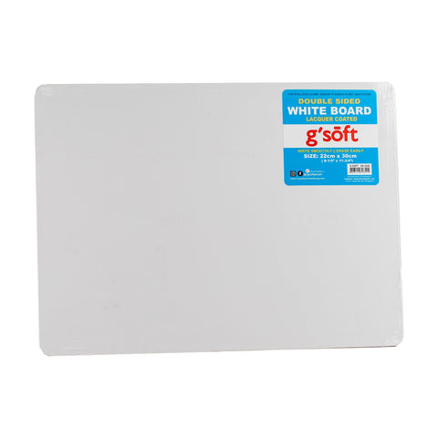 G'Soft Double-Sided Whiteboard 22x30cm GS2230 (1pc)