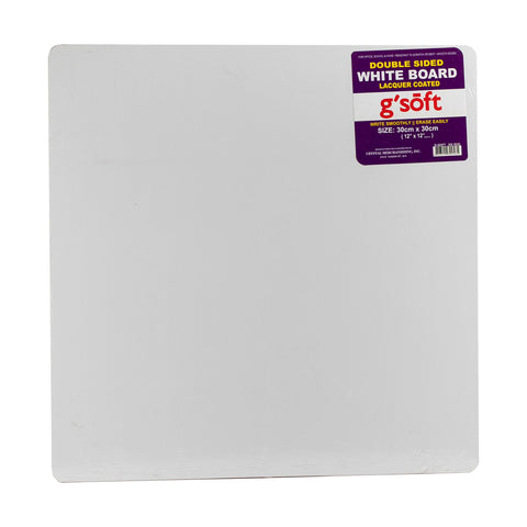 G'Soft Double-Sided Whiteboard 30x30cm GS3030 (1pc)