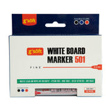 G'Soft Whiteboard Marker Fine Red GS501 (12pcs)