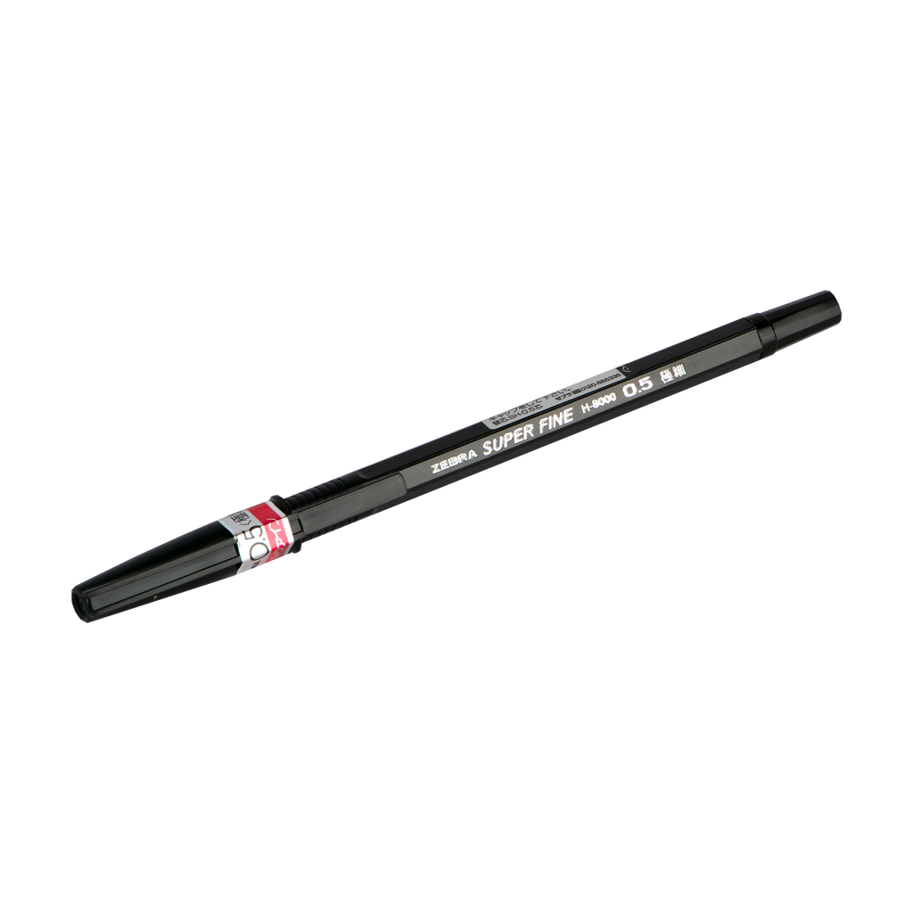Zebra Superfine Ballpen 0.5mm Black H8000 10pcs