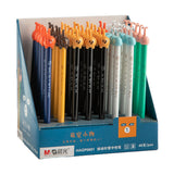 M&G Whale & Lion Gel Pen 0.38mm Blue HAGP0691 (40pcs)