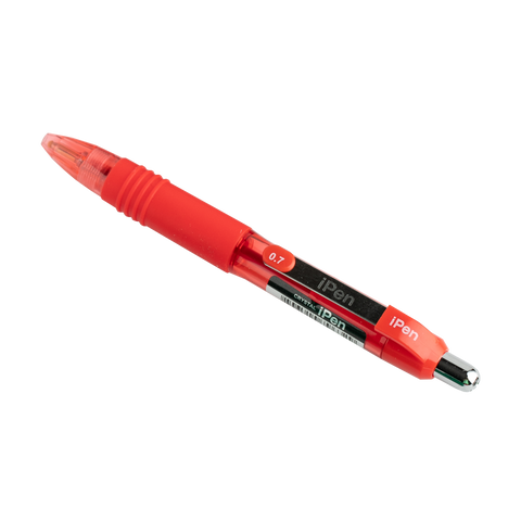 Crystal Mini Ballpen 0.7mm Red iPen (12pcs)