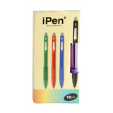 Crystal Ballpen 0.7mm Violet iPen2 (12pcs)