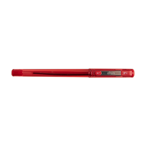 Crystal Ballpen 0.7mm Red iPen7 (12pcs)