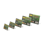 Kejea Half Shape Acrylic Card Stand 7.5cmx5.3cm K380 (20pcs)