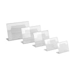 Kejea Half Shape Acrylic Card Stand 9cmx6cm K381 (20pcs)