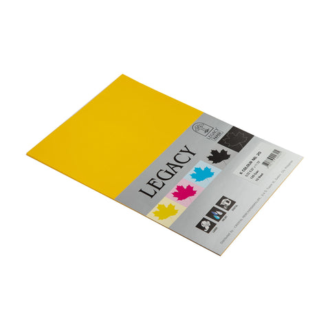Legacy K-Colored Paper A4 10sheets Dark Yellow KC120-20 (5packs)