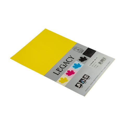 Legacy K-Colored Paper A4 10sheets Yellow KC120-21 (5packs)