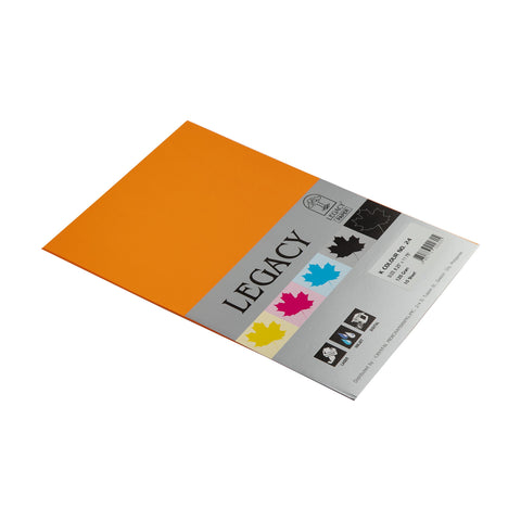 Legacy K-Colored Paper A4 10sheets Orange KC120-24 (5packs)