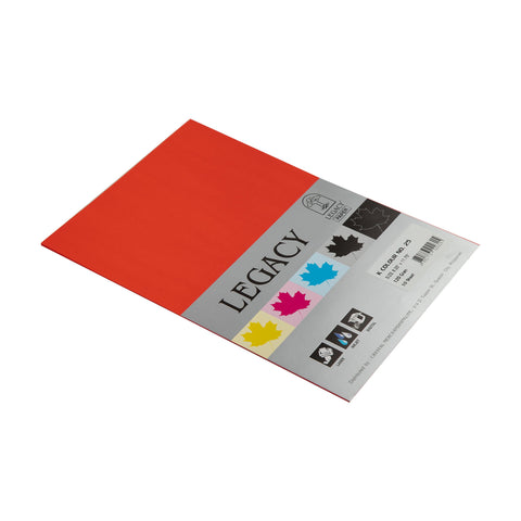 Legacy K-Colored Paper A4 10sheets Red KC120-25 (5packs)