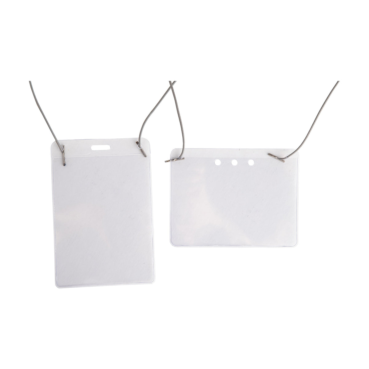 Id Jacket With String Long Life PVC Plastic ID Jacket 8.5cmx10.8cm Clear LL3V (50pcs) – Ceres ...