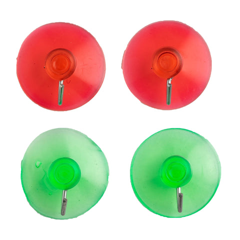 Long Life Suction Cup With Hook Colored LL500C (40pcs)