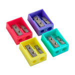 Crystal 2-Holes Sharpener Rectangle LS250 (36pcs)