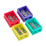 Crystal 2-Holes Sharpener Rectangle LS250 (36pcs)