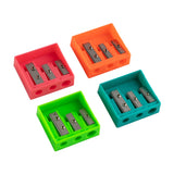 Crystal 3-Holes Sharpener Rectangle LS350 (36pcs)