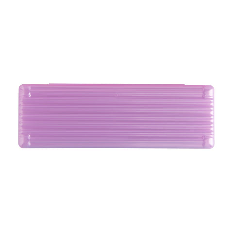 Long Life Plastic Pencil Case Violet PC89 (1pc)