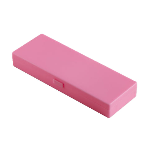 Long Life Plastic Pencil Case Pink PC95 (1pc)