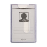 Long Life Hard ID Case 5.5cmx8.5cm Clear PHV55 (50pcs)