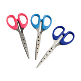 Long Life Pointed Stainless Scissors with Holes 6" Blue S3283 (1pc)