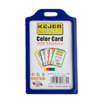 Kejea Coloured ID Case 5.5cmx8.5cm Assorted Colors T732V (50pcs)