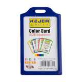 Kejea Coloured ID Case 5.5cmx8.5cm Assorted Colors T732V (50pcs)