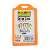 Kejea Coloured ID Case 5.5cmx8.5cm Assorted Colors T732V (50pcs)