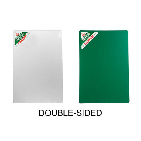 Faster 2 Sides Green Board and Whiteboard 30x44cm WBF3044 (1pc)