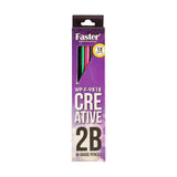 Faster Creative High Grade 2B Pencil WPF9818 (12pcs)