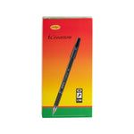 Crystal iCreation Ballpen 0.7mm Black iC88 (50pcs)